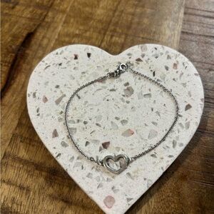 James Avery Silver Heart Bracelet